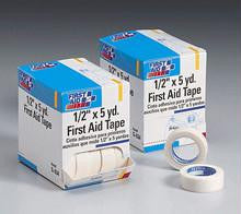 1-2 in. x 5 yd. First aid tape roll- 20 per dispenser box